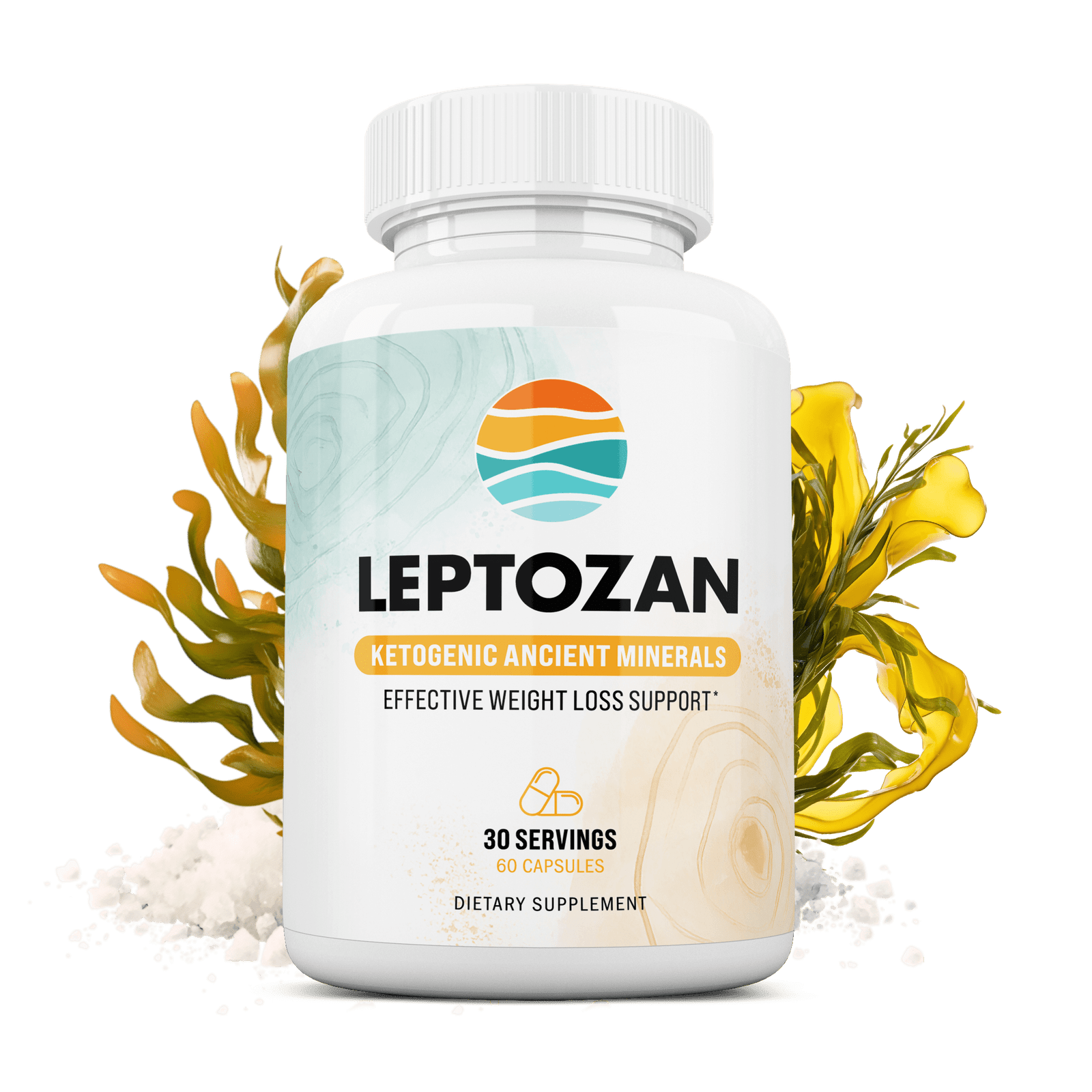 Leptozan one bottle with ingredinets